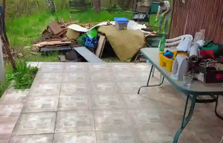 разчистване на дворове