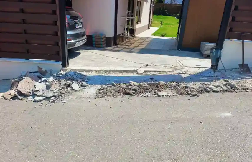 къртене на асфалт